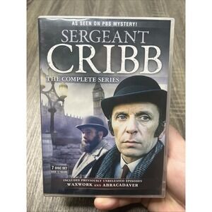 Sergeant Cribb: The Complete Series (DVD, 2011, 7-Disc Set) PBS Mystery EUC!